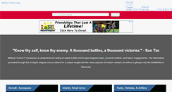 Desktop Screenshot of militaryfactory.com